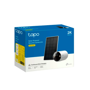 CAMARA DE VIGILANCIA WIFI SOLAR TP-LINK TAPO C410 KIT QHD 2K, MICRO-SD, IP65, AUDIO, DIA Y NOCHE, AI