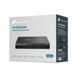 GRABADOR DE VIDEO NVR 16CH TP-LINK VIGI NVR2016H, 16 PUERTOS, USB 2.0, HDMI, VGA, AUDIO, H.265+