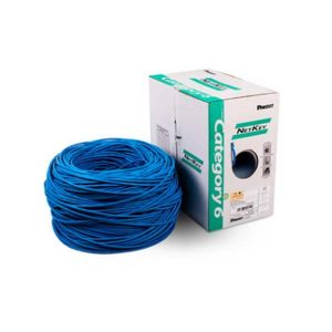 ROLLO DE CABLE U/UTP PANDUIT NUC6CR04BU-ME AZUL CAT6 24 AWG 305 mts.