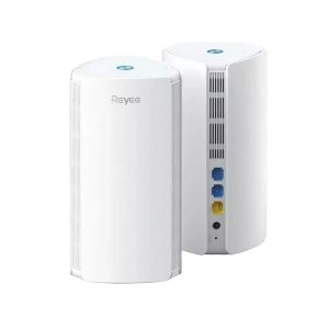 SISTEMA DE EXTENSIÓN WIFI 6 INALAMBRICO MESH AX1800 RUIJIE REYEE RG-M18 DOBLE BANDA MU-MIMO PUERTOS 10/100/1000 2-PACK