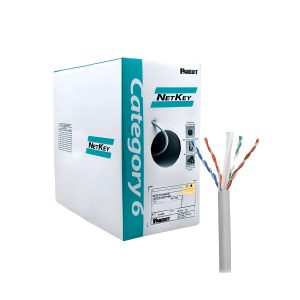 CABLE DE RED PANDUIT CAT6 305M 24AWG GRIS INTERIOR