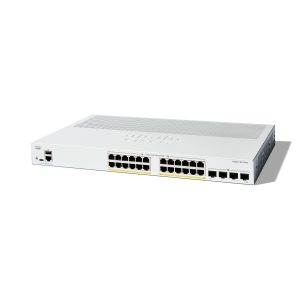SWITCH CISCO CATALYST C1200-24P-4G-L ADMINISTRABLE L3 DE 24 PUERTOS GIGABIT 10/100/1000 PoE+ 195W + 4 PUERTOS GIGABIT SFP