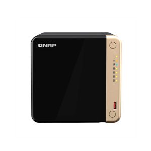 SERVIDOR NAS QNAP TS-464-8G 4xBAHÍAS, SATA, RAID 0-10, QC 2.9GHz, 8GB RAM DDR4, 2xM.2 NVMe, PUERTOS USB 3.2, 2.5GbE, 2xLAN