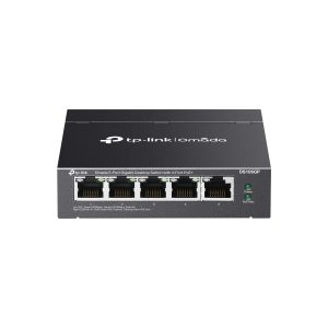 SWITCH TP-LINK DS105GP DE 5 PUERTOS GIGABIT 10/100/1000 CON 4 PUERTOS PoE+ 65W LLEGO 2 NUEVO