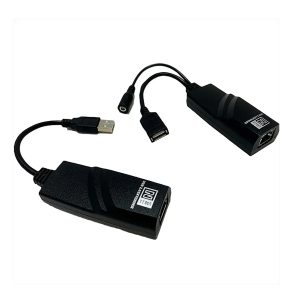 ADAPTADOR KIT EXTENSION ACTIVO USB DELTA CON CABLE UTP HASTA 100mts.