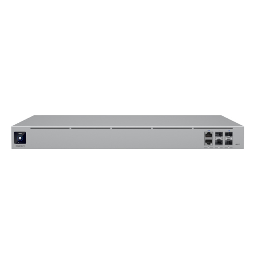 ROUTER GATEWAY UBIQUITI UNIFI EFG ENTERPRISE FORTRESS DE 2 PUERTOS 25G SFP28 + 2 PUERTOS 10G SFP+ + 2 PUERTOS 2.5GIGABIT 2xPSU +5000 CLT. RACKEABLE