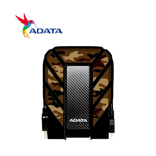 DISCO DURO ADATA AHD710MP-1TU31-CCF EXTERNO USB 3.2 DE 1TB 2.5" ANTI GOLPES, AGUA Y POLVO CAMUFLAJE