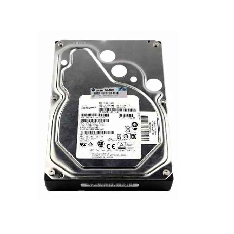 DISCO DURO HP 801888-B21 DE 4TB SATA SERVIDOR 3.5" LFF 6G 7.2K NO HOT PLUG