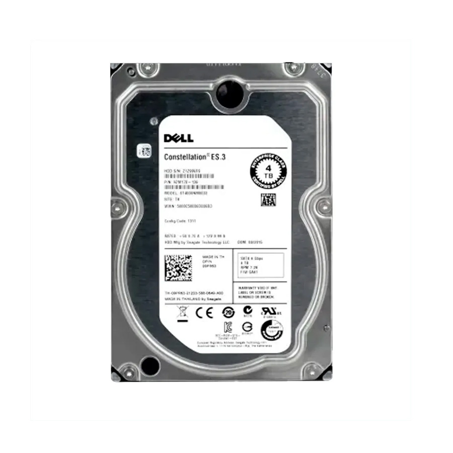 DISCO DURO DELL 09PR63 DE 4TB SATA SERVIDOR 3.5" LFF 6G 7.2K HOT PLUG