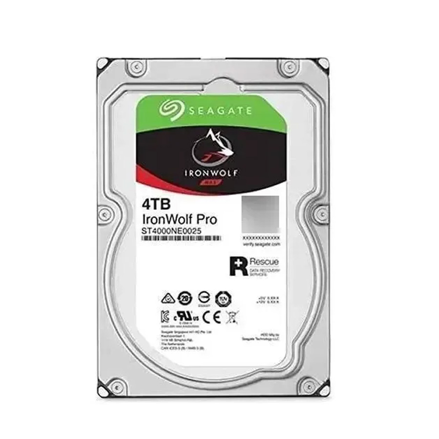 DISCO DURO SEAGATE IRONWOLF ST4000NE001 DE 4TB PC STORAGE SATA 3.5" RED