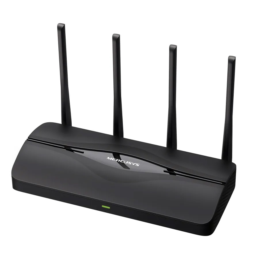 ROUTER WIRELESS BE3600 MERCUSYS MR27BE WIFI 7 3.6Gbps DUAL BAND CUATRO ANTENAS MESH MU-MIMO GIGABIT