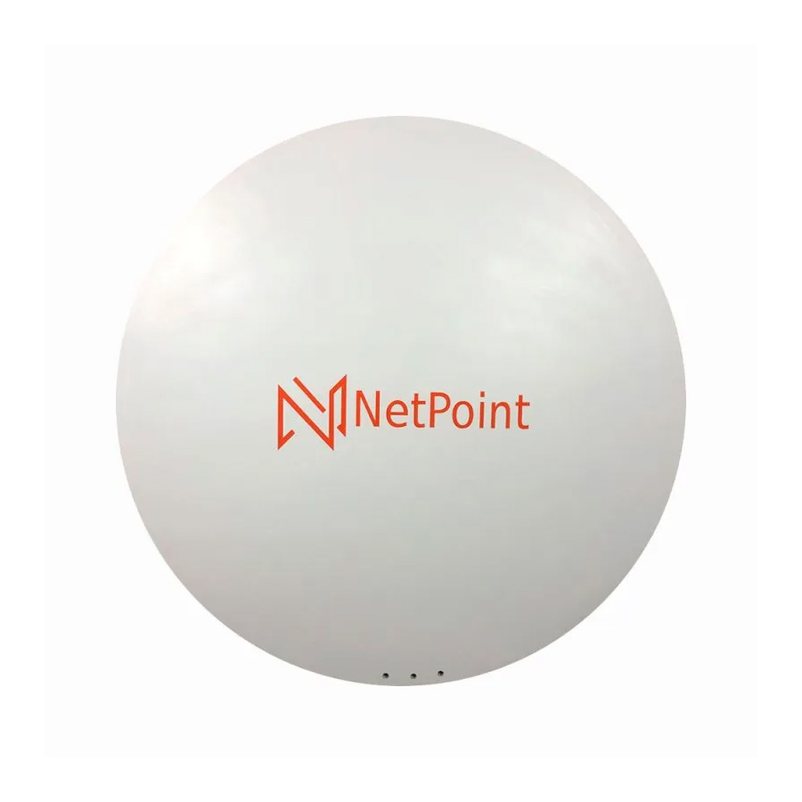 ANTENA NETPOINT NP6-DP-3FT PARABOLICA MIMO 2x2 2xN HEMBRA 32dBi 5.9-7.2GHz PtP