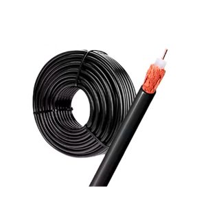 ROLLO DE CABLE COAXIAL ALPHA RG8 50 OHM NEGRO CCA POR METRO