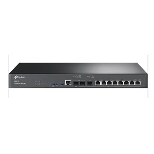 ROUTER VPN TP-LINK OMADA ER8411 BALANCEADOR DE CARGA BANDA ANCHA 8 PUERTOS GIGABIT + SFP LAN/WAN + 2 PUERTOS 10GIGABIT SFP+ LAN/WAN + 2 USB3.0 2.3M SESIONES