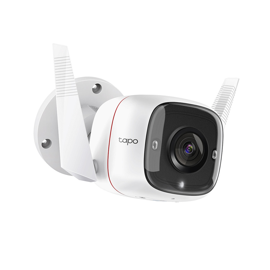 CAMARA DE VIGILANCIA WIFI BALA TP-LINK TAPO C310 HD 2K 3MP, MICRO-SD, IP66 EXTERIOR, AUDIO, SIRENA, DIA Y NOCHE, IA