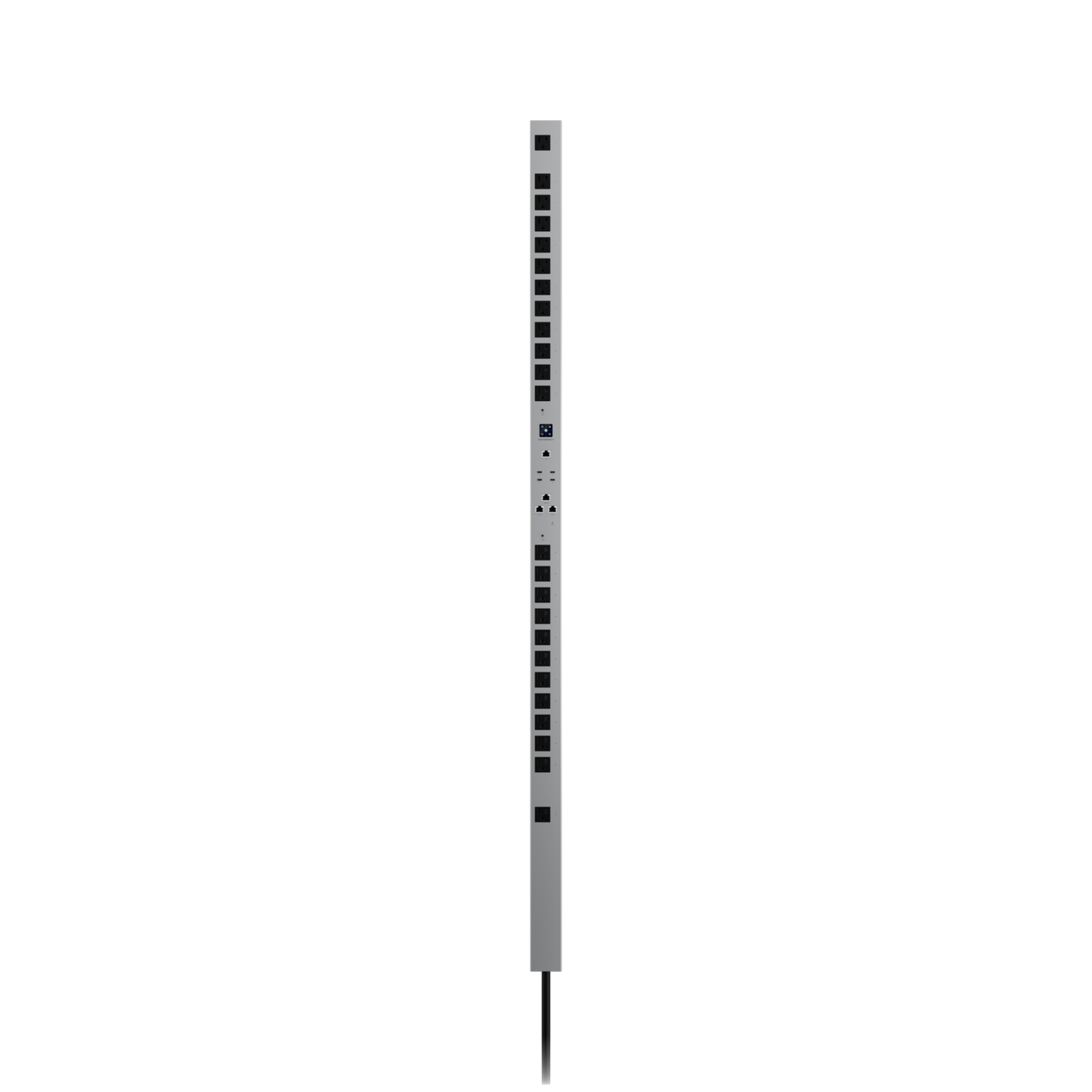 MULTITOMA PDU VERTICAL INTELIGENTE UBIQUITI UNIFI USP-PDU-HD 24 TOMAS CONTROLADAS 120V 4 PUERTOS USB-C + 3 PUERTOS GIGABIT RACLEABLE