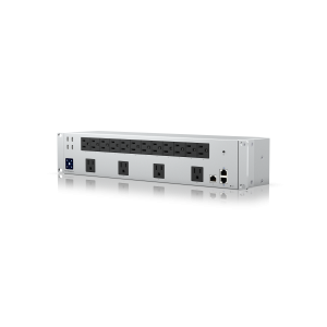 MULTITOMA PDU HORIZONTAL INTELIGENTE UBIQUITI UNIFI USP-PDU-PRO 16 TOMAS CONTROLADAS 120V 4 PUERTOS USB-C + 2 PUERTOS GIGABIT RACKEABLE