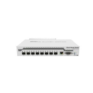 CLOUD ROUTER SWITCH MIKROTIK CRS309-1G-8S+IN ADMINISTRABLE L3/L2 DUAL BOOT DE 8 PUERTOS 10G SFP+ + 1 PUERTO GIGABIT OS L5 RACKEABLE