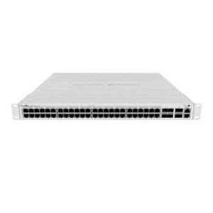 CLOUD SWITCH MIKROTIK CRS354-48G-4S+2Q+RM ADMINISTRABLE L3/L2 DE 48 PUERTOS GIGABIT 10/100/1000 + 4x10G SFP + 2x40G QSFP