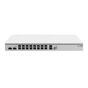 CLOUD ROUTER SWITCH MIKROTIK CRS518-16XS-2XQ-RM ADMINISTRABLE L3 DE 16 PUERTOS 25G SFP28 + 2 PUERTOS 100G QSFP28 + 1 PUERTO GIGABIT USB 2xPSU OS L6 RACKEABLE