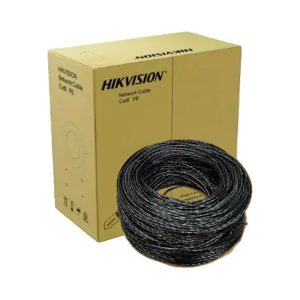 ROLLO DE CABLE U/UTP HIKVISION DS-1LN6OUTPE OUTDOOR NEGRO CAT6 24 AWG 305 mts