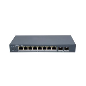 SWITCH HIKVISION DS-3E1510P-EI/M-8P2F ADMINISTRABLE L2 DE 8 PUERTOS GIGABIT PoE+ 80W + 2 PUERTOS GB SFP