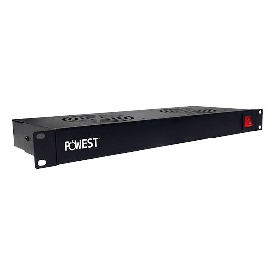 KIT DE VENTILACION POWEST NKITV-2318 DE 2 VENTILADORES CON CHASIS + TERMOSTATO PARA RACK 1UR 120VAC
