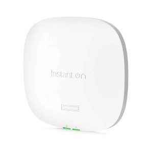 ACCESS POINT WIRELESS WIFI 6 ARUBA INSTANT ON R9B28A AP25 (RW) DUAL BAND MU-MIMO, 2.5 GIGABIT, PoE DE TECHO