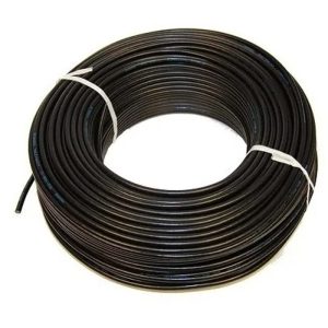 ROLLO DE CABLE COAXIAL ALPHA RG8 50 OHM NEGRO CCA POR METRO