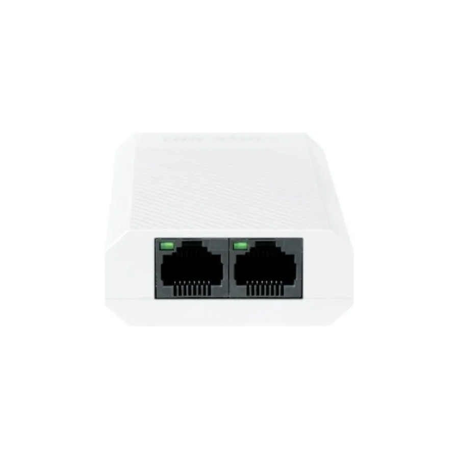REPETIDOR POE HIKVISION DS-3E0103DP-E/R 1 PUERTO FE PoE+ IN + 2 PUERTOS FE PoE+ OUT 30W