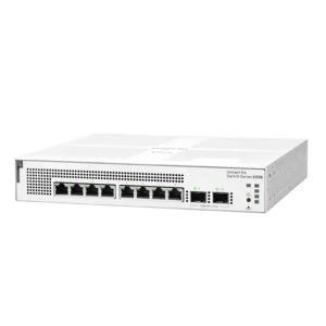 SWITCH HP ARUBA JL681A INSTANT ON 1930-8G-PoE+ ADMINISTRABLE L2 DE 8 PUERTOS GIGABIT 10/100/1000 PoE+ 124W RACKEABLE
