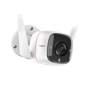 CAMARA DE VIGILANCIA WIFI BALA TP-LINK TAPO C310 HD 2K 3MP, MICRO-SD, IP66 EXTERIOR, AUDIO, SIRENA, DIA Y NOCHE, IA