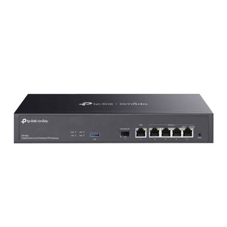 ROUTER VPN TP-LINK OMADA TL-ER7406 BALANCEADOR DE CARGA MULTIWAN GIGABIT + 1xSFP 150K SESIONES