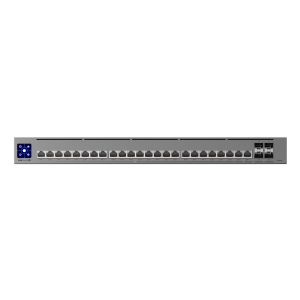 SWITCH UBIQUITI UNIFI USW-PRO-HD-24 ADMINISTRABLE L3 DE 24 PUERTOS MULTIGIGABIT ETHERLIGHTING + 4 PUERTOS 10G SFP+ RACKEABLE