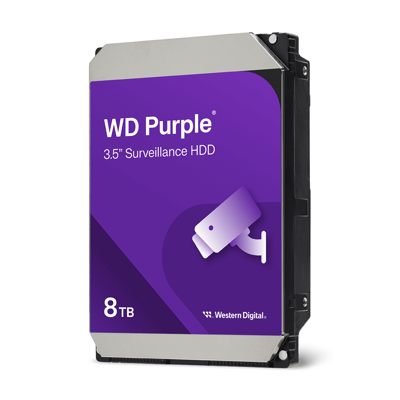 DISCO DURO WESTERN D. WD85PURZ DE 8TB PC SATA 3.5" PURPLE