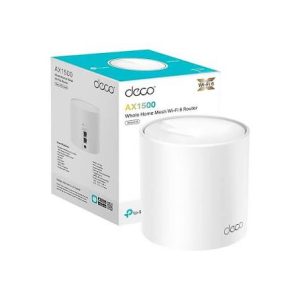 SISTEMA DE EXTENSIÓN WIFI 6 INALAMBRICO MESH AX1500 TP-LINK DECO X10 DOBLE BANDA MU-MIMO PUERTOS GIGABIT BT 1-PACK