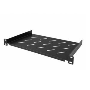 BANDEJA DE RACK HAUTE HTE-2P1USHELF-200 FIJA VENTILADA 1UR 20cm