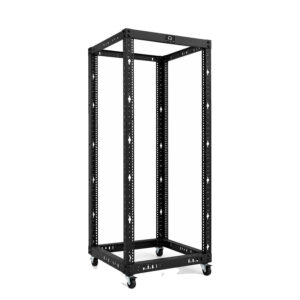 RACK ABIERTO DE PISO HAUTE HTE-OR4P32 DE 4 PARENTES 32UR REGULABLE (51,6x55,8-102,3x156cm)