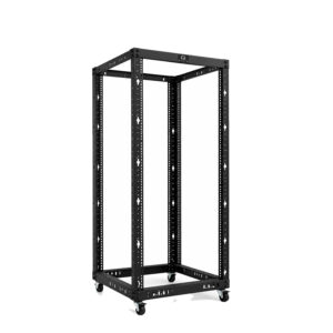 RACK ABIERTO DE PISO HAUTE HTE-OR4P22 DE 4 PARANTES 22UR REGULABLE (51,6x55,8-102,3x111cm)